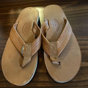 Rainbow flip flops VVGUC